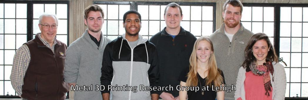 Metal 3D Printing Research Group at Lehigh